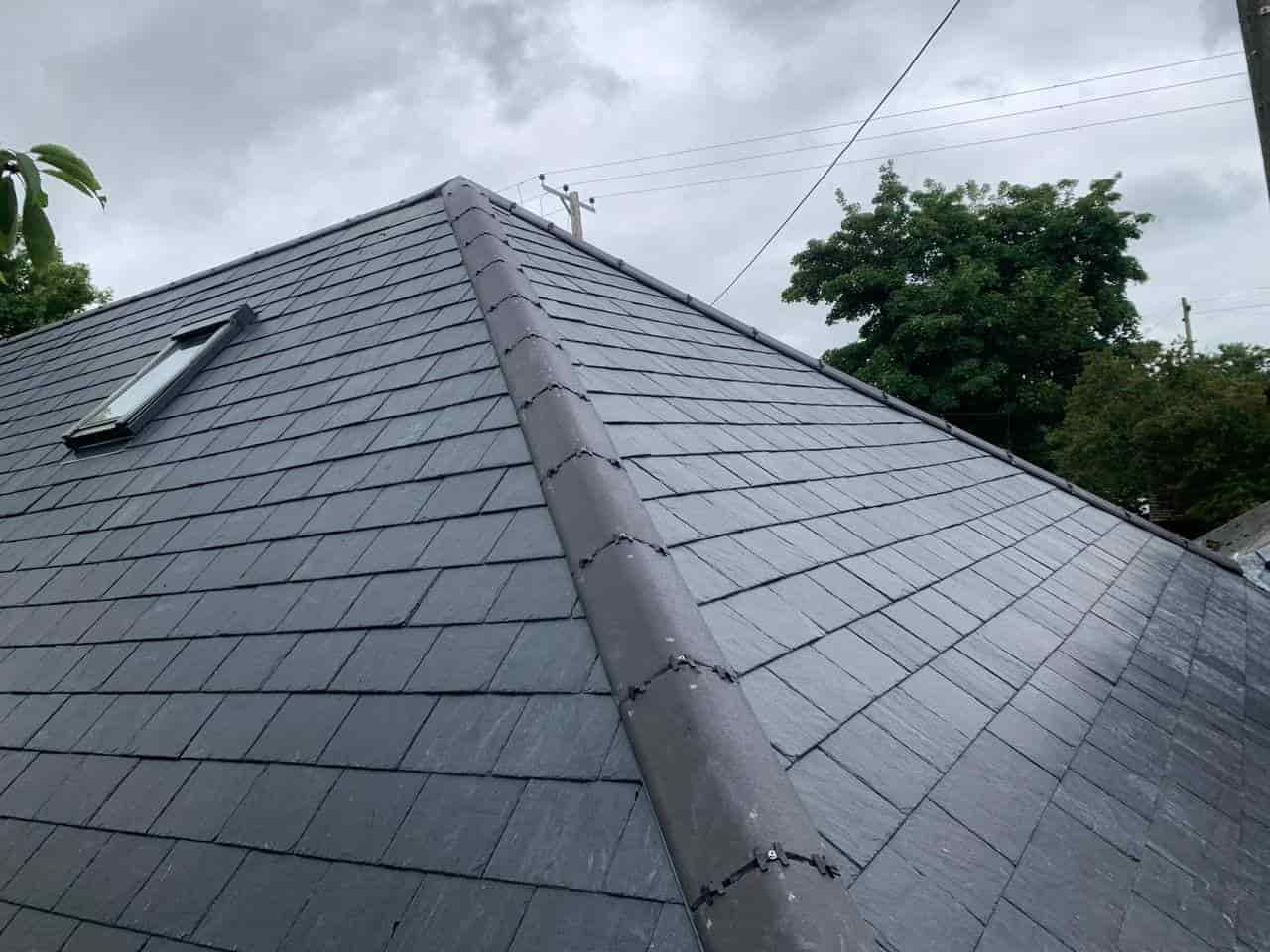 This is a photo of a slate roof installed in Tenterden, Kent. All works carried out by Tenterden Roofers